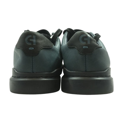 Black Leather Lace Up Casual Shoes
