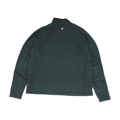 Navy Solid 1/4 Zip Pullover
