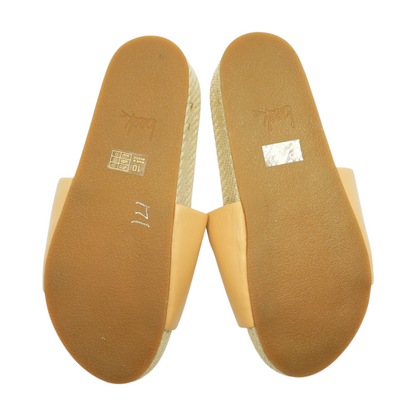 Tan Flat Sandals