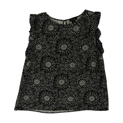Black Print Blouse