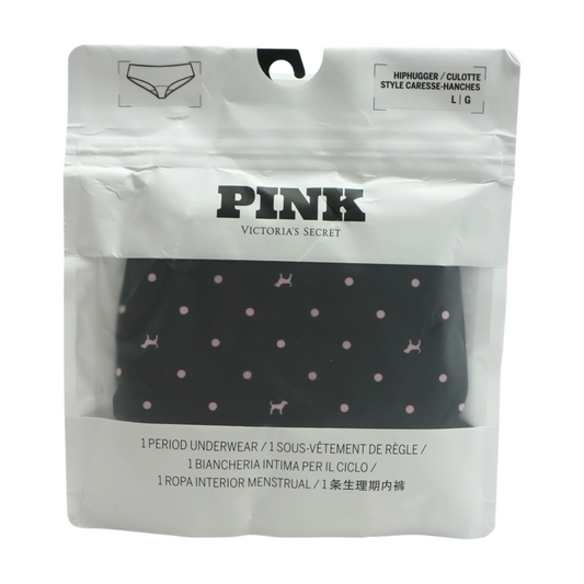 Black Polka Dot Period Panty