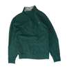 Green Solid 1/4 Zip Pullover