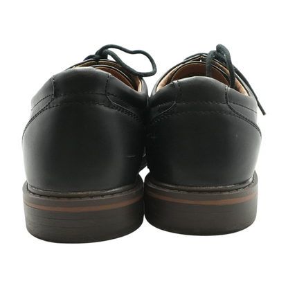 Black Lace-Up Dress Shoes
