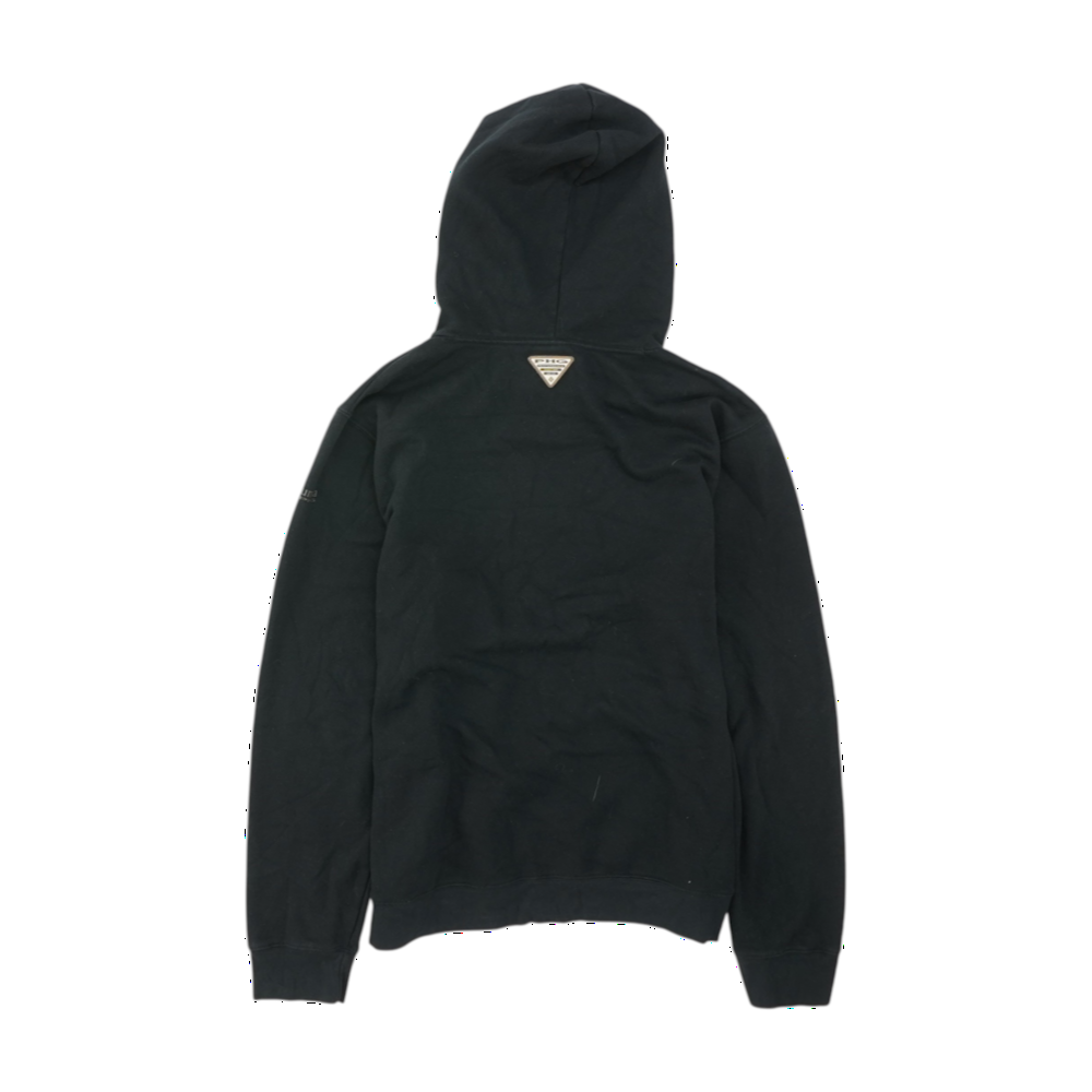 Black Solid Hoodie Pullover