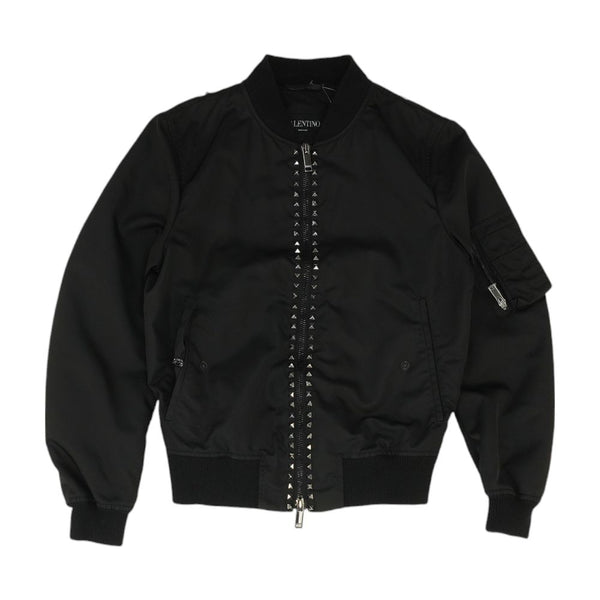 VALENTINO ミリタリージャケット ネイビー/ブラック52 media_1b8fa38d-6a06-4e67-b3fb-