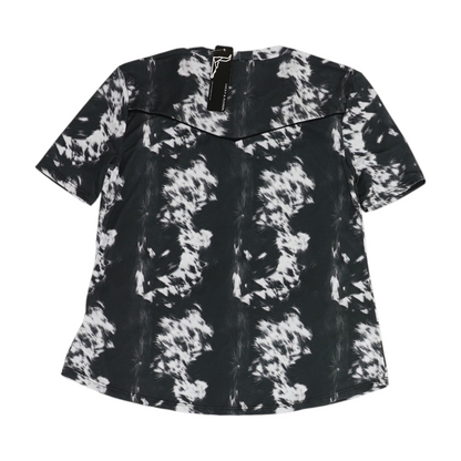 Black Tie-Dye Active T-Shirt
