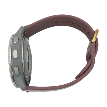 43mm Venu 2 Plus Silver Smartwatch Purple Band S/M