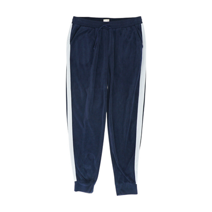 Navy Color Block Pajama Bottom