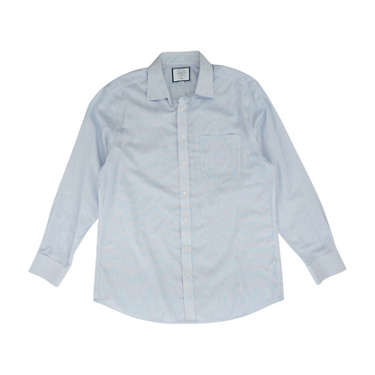 Blue Check Long Sleeve Button Down