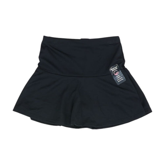 Navy Solid Skort Skirt