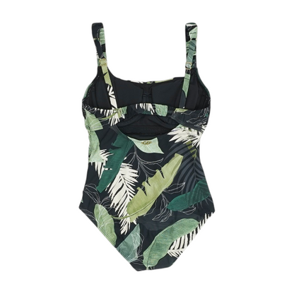 Black Tropical One-Piece