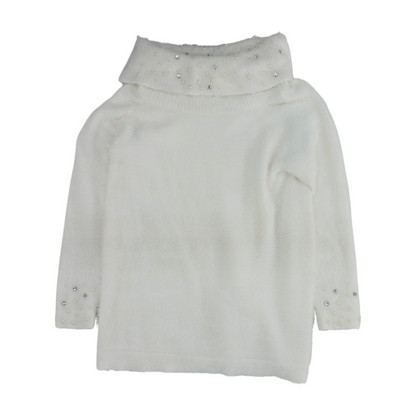 White Pullover Sweater
