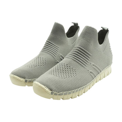 Julisa Gray Slip On Athletic Shoes
