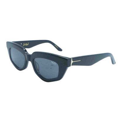 Black Oh Read Cat Eye Sunglasses