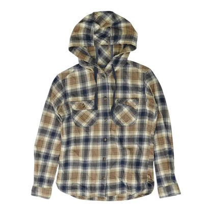 Multi Plaid Flannel Button Down