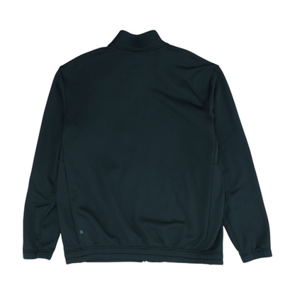 Black Solid Active Jacket
