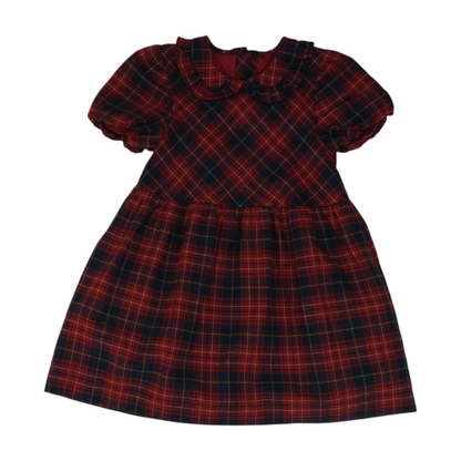 Red Argyle Dress