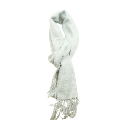 Gray Wool Scarf