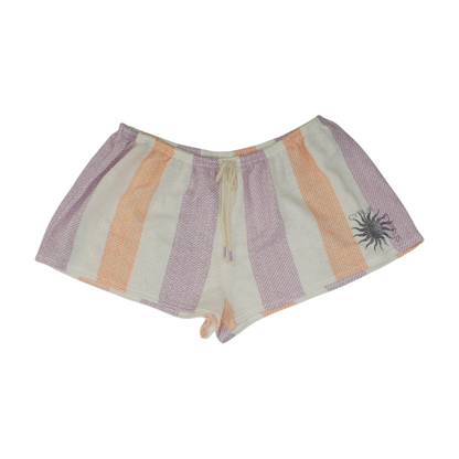 Multi Striped Knit Shorts