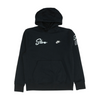 Black Solid Hoodie Pullover