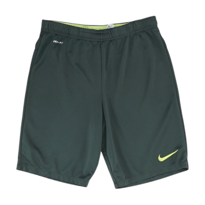 Charcoal Paisley Active Shorts
