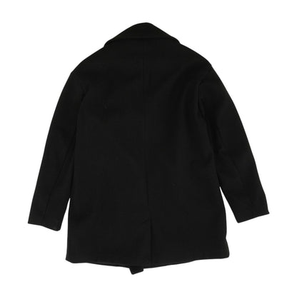 Black Solid Peacoat