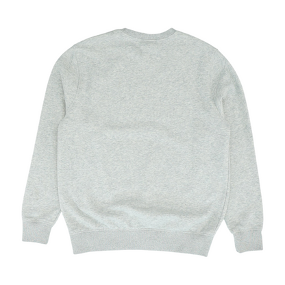 Gray Solid Sweatshirt Pullover