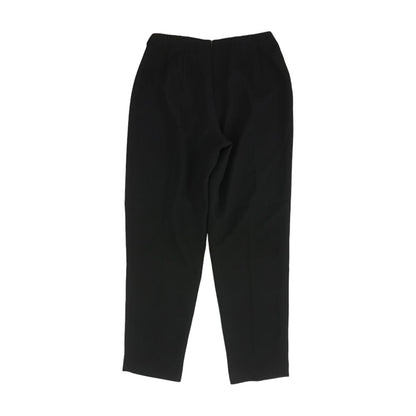 Black Solid Dress Pants