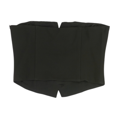 Black Cropped Blouse