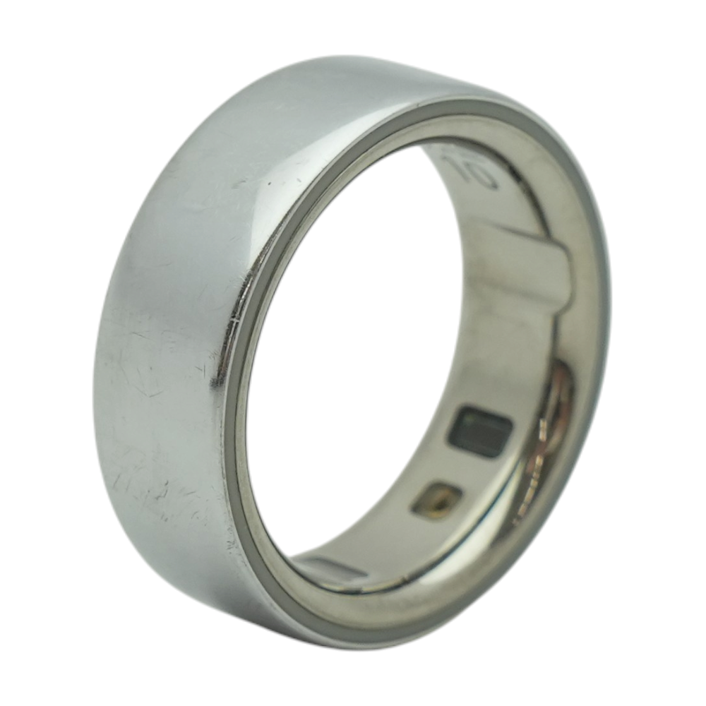 4th Gen Metallic Silver Smart Ring- Ring Only