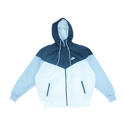 Black Color Block Rain Jacket
