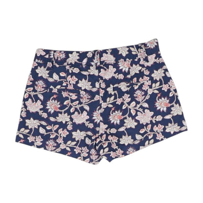 Navy Floral Chino Shorts