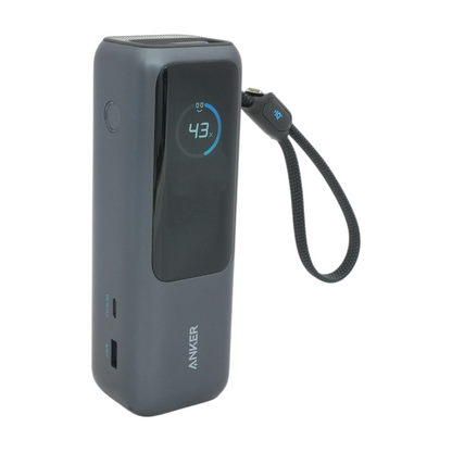 25K 165W Power Bank with Built-In USB-C Cables