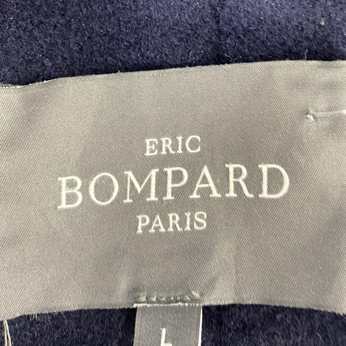 Double-sided Wool and Cashmere Jacket in Navy