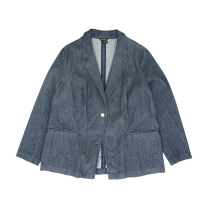 Navy Solid Blazer