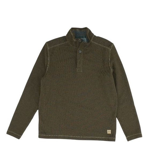 Brown 1/4 Zip Pullover