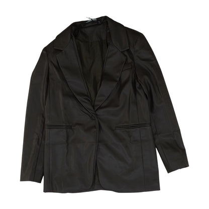 Brown Solid Blazer
