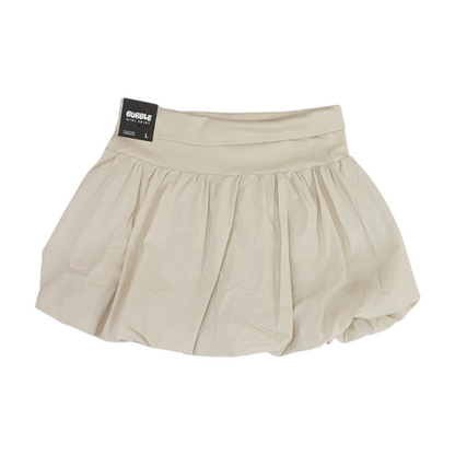 Beige Mini Skirt