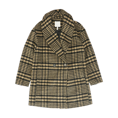 Black Houndstooth Coat