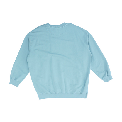 Green Solid Sweatshirt Pullover