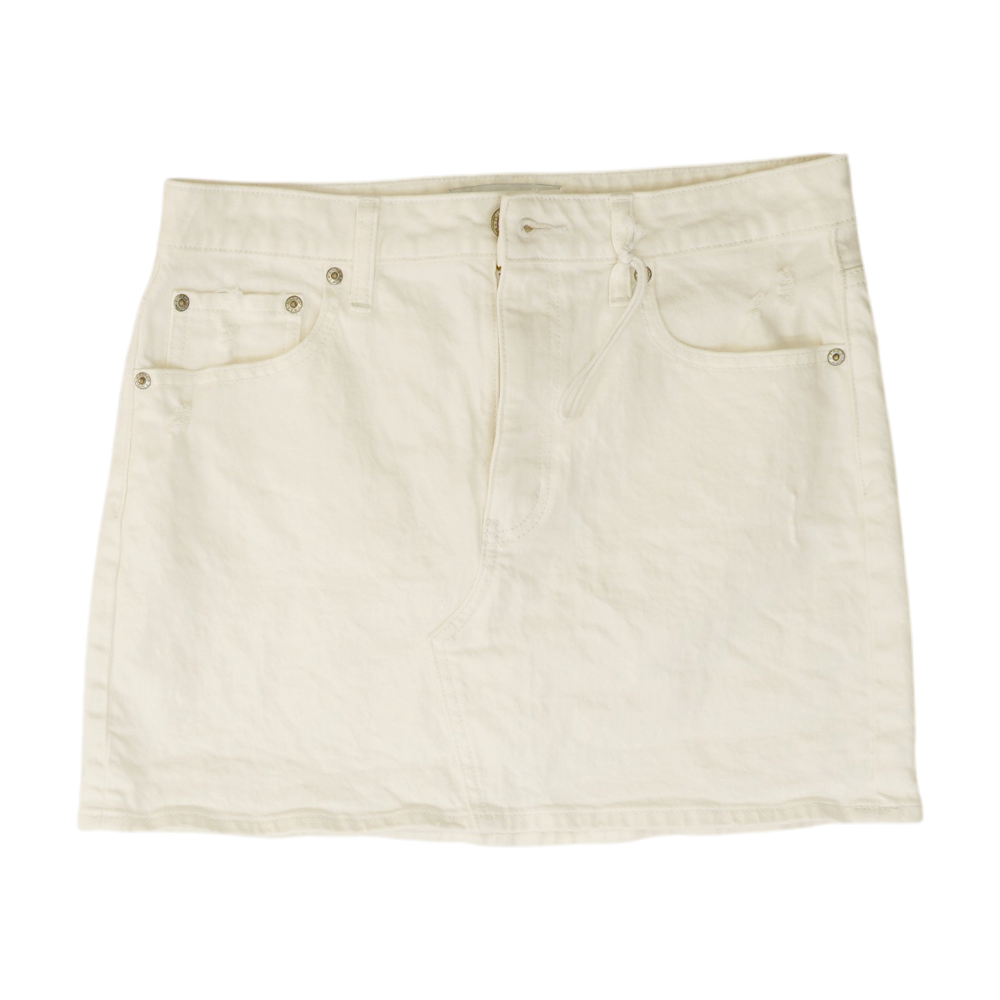 White Mini Skirt
