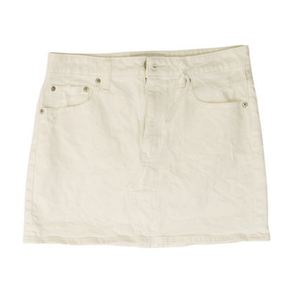 White Mini Skirt