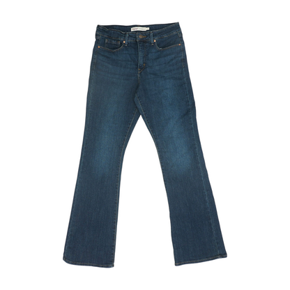 Blue Bootcut Jeans