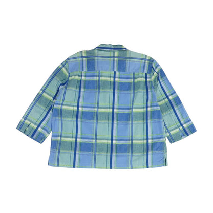 Blue Plaid Button Down