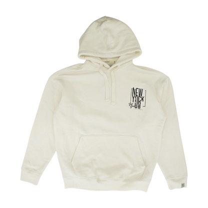 Ivory Solid Hoodie Pullover