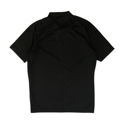 Black Solid Henley T-Shirt