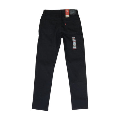 502 Black Regular Taper Jeans