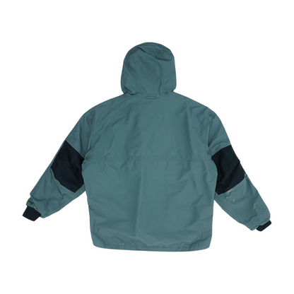 Gray Solid Rain Jacket