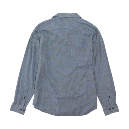 Multi Houndstooth Long Sleeve Button Down