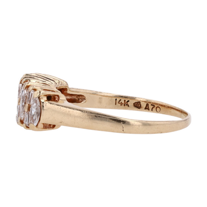 1/2 ctw 14K Yellow Gold Diamond Fashion Ring